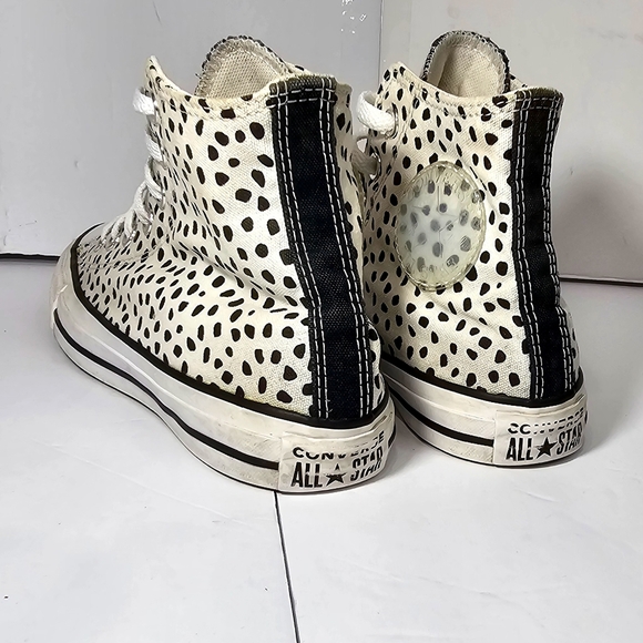 Polka Dot High-Top Athletic Shoes - Picture 5 of 10